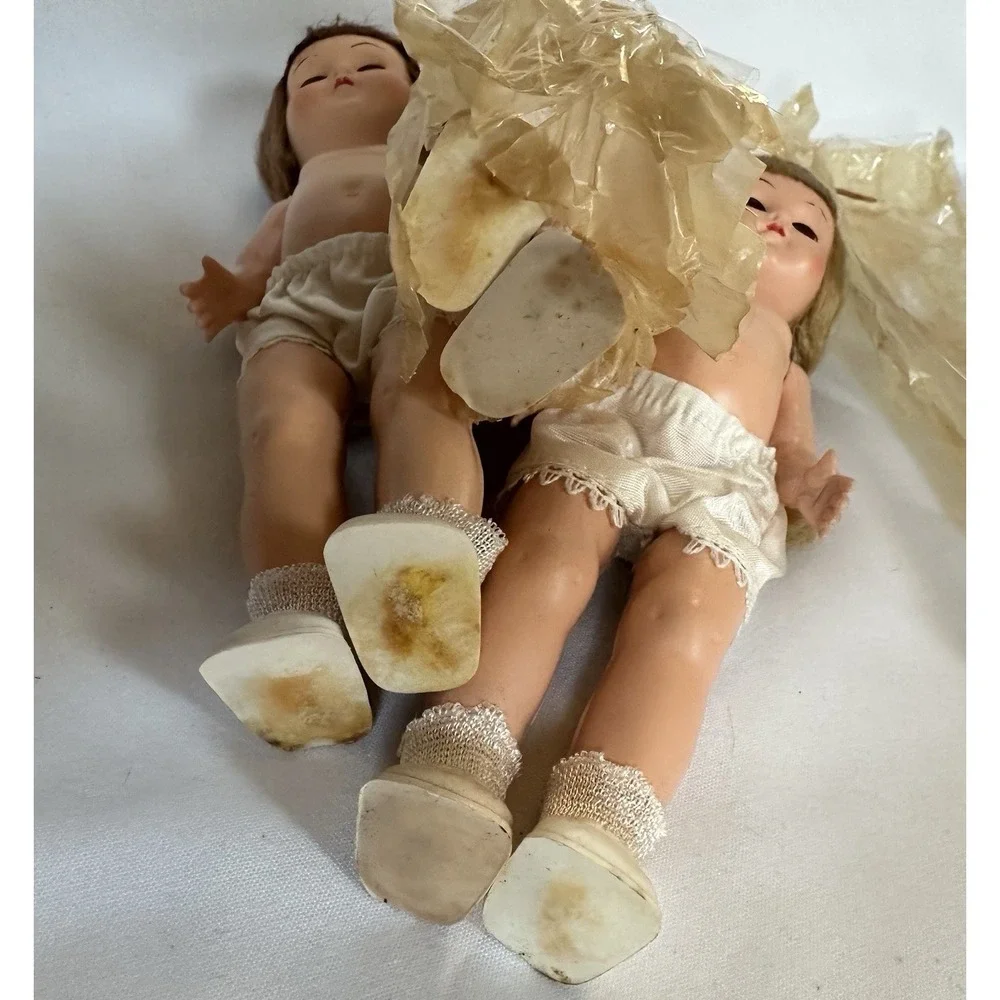Lot 3 Walker Dolls Blond‎ Brunette NOS 9